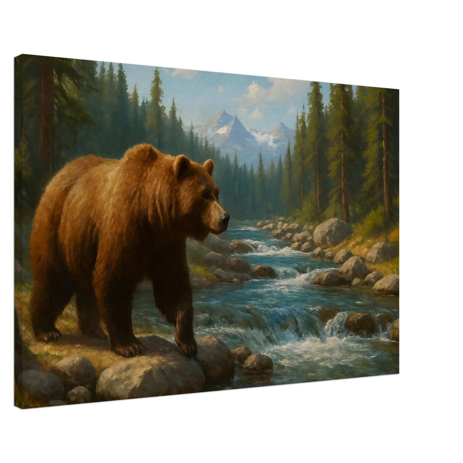 Salmon Fishing in Alaska – Canvas Art Print | Canvas of America