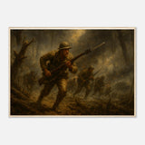 Battle of Belleau Wood WW1 – Canvas Art Print | Canvas of America