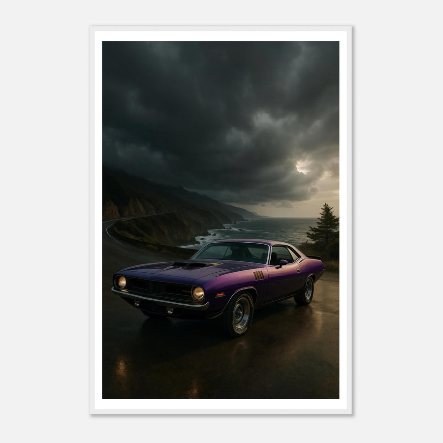 1971 Plymouth Cuda – Canvas Art Print | Canvas of America