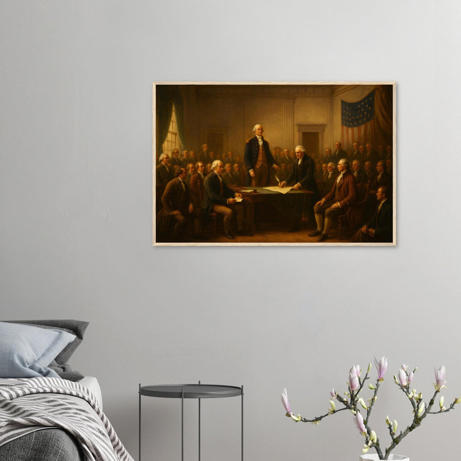 Signing of the Constitution – Canvas Art Print | Canvas of America