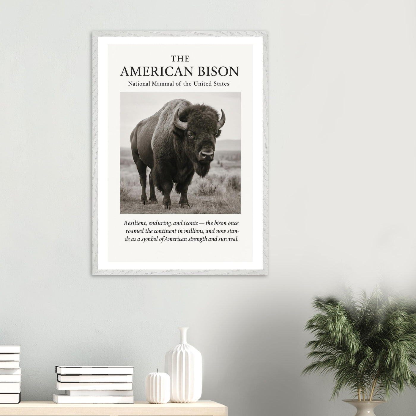 The American Bison – Canvas Art Print | Canvas of America