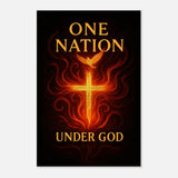 One Nation, Born in Fire, under God – Canvas Art Print | Canvas of America