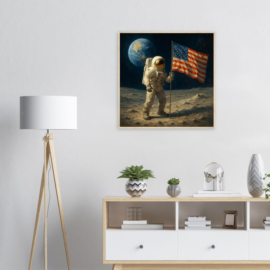 Moon Landing – Canvas Art Print | Canvas of America