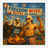 Freedom Burgers – Canvas Art Print | Canvas of America
