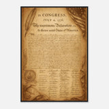 Declaration of Independance – Canvas Art Print | Canvas of America