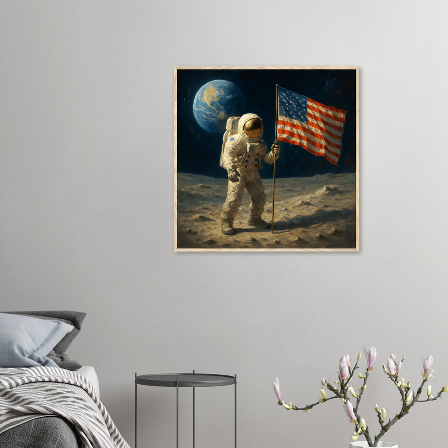 Moon Landing – Canvas Art Print | Canvas of America