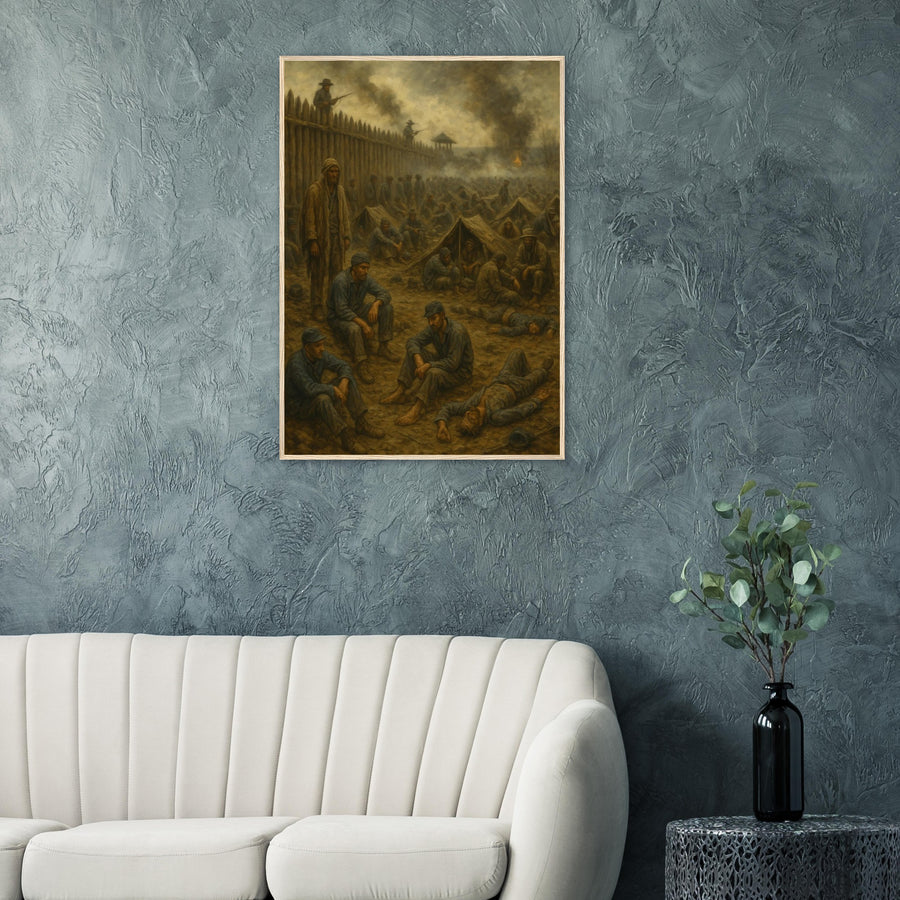 Andersonville Prison Camp – Canvas Art Print | Canvas of America
