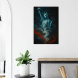 Smoking Liberty – Canvas Art Print | Canvas of America