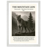 The Mountain Lion – Canvas Art Print | Canvas of America