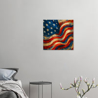 Waving Banner – Canvas Art Print | Canvas of America