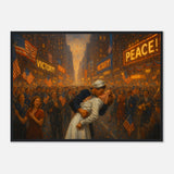 V Day on Times Square – Canvas Art Print | Canvas of America