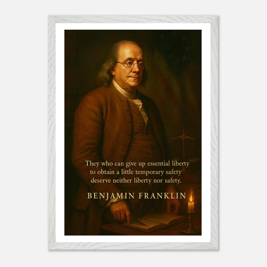 Franklin: Father of Invention, Voice of Liberty – Canvas Art Print | Canvas of America