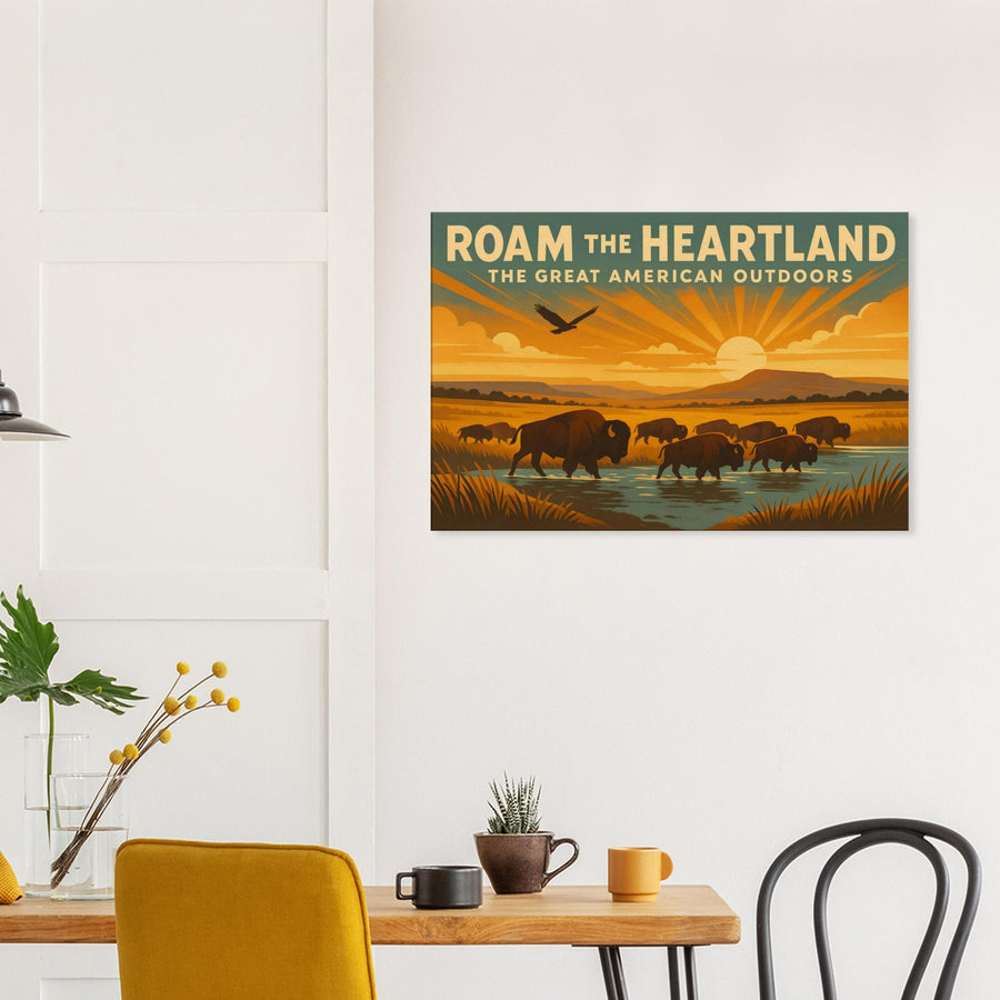 Roam the Heartland – Canvas Art Print | Canvas of America