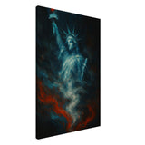 Smoking Liberty – Canvas Art Print | Canvas of America