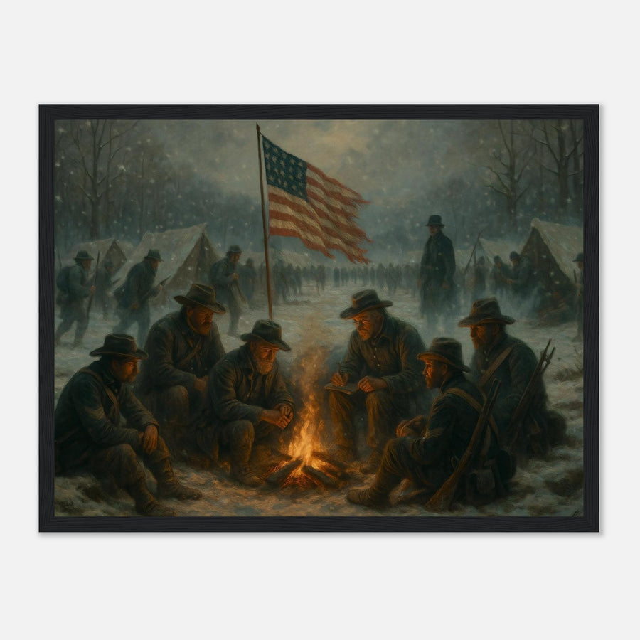 Union Campfire – Canvas Art Print | Canvas of America