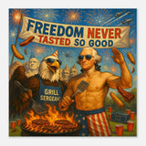 Freedom Burgers – Canvas Art Print | Canvas of America