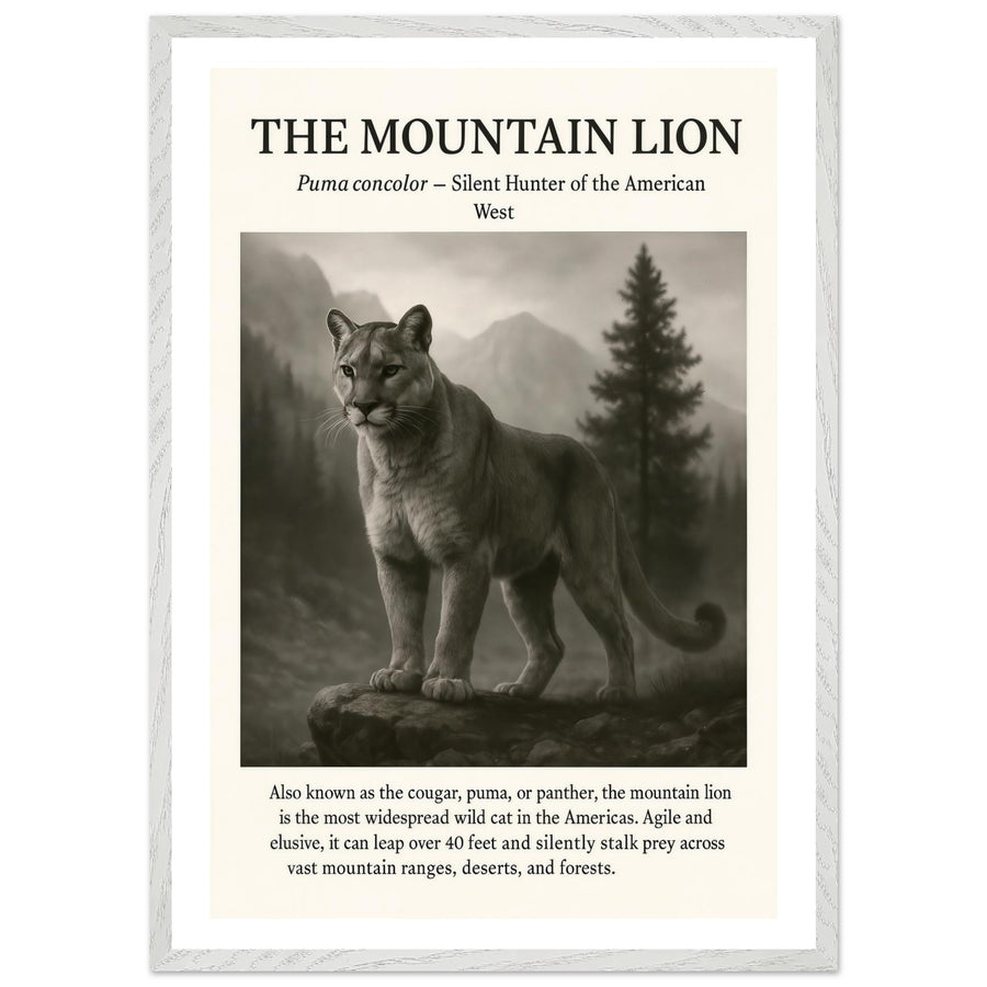 The Mountain Lion – Canvas Art Print | Canvas of America