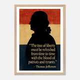 Thomas Jefferson - Blood of Patriots – Canvas Art Print | Canvas of America