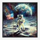 One Giant Leap for Mankind – Canvas Art Print | Canvas of America