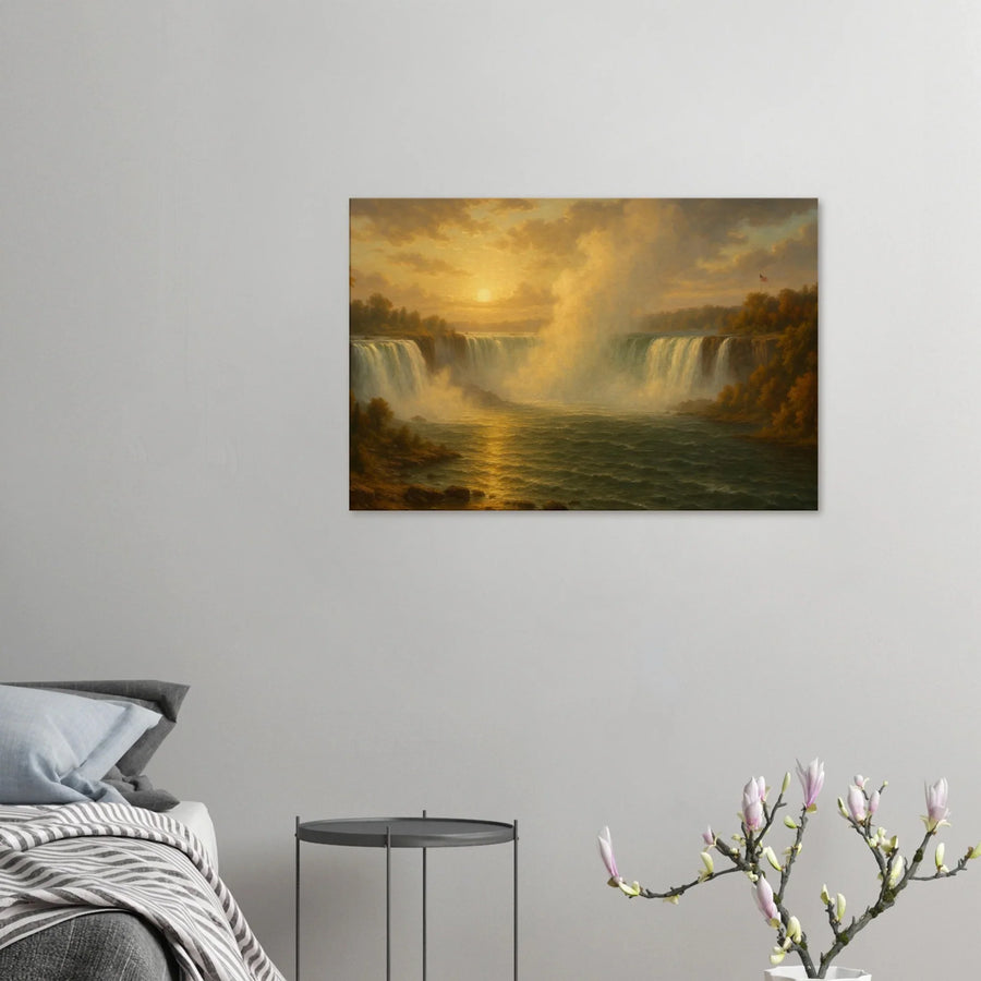 Niagara Falls at Sunset – Canvas Art Print | Canvas of America