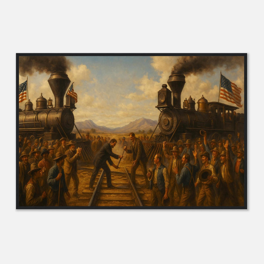 Golden Spike – Canvas Art Print | Canvas of America
