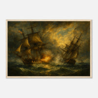1812 Battle at Sea – Canvas Art Print | Canvas of America
