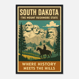 South Dakota – Canvas Art Print | Canvas of America