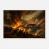 Fort Sumter - The First Shot – Canvas Art Print | Canvas of America