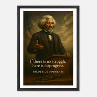 Frederick Douglass - Orater of Progress – Canvas Art Print | Canvas of America