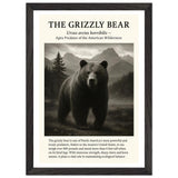 The Grizzly Bear – Canvas Art Print | Canvas of America