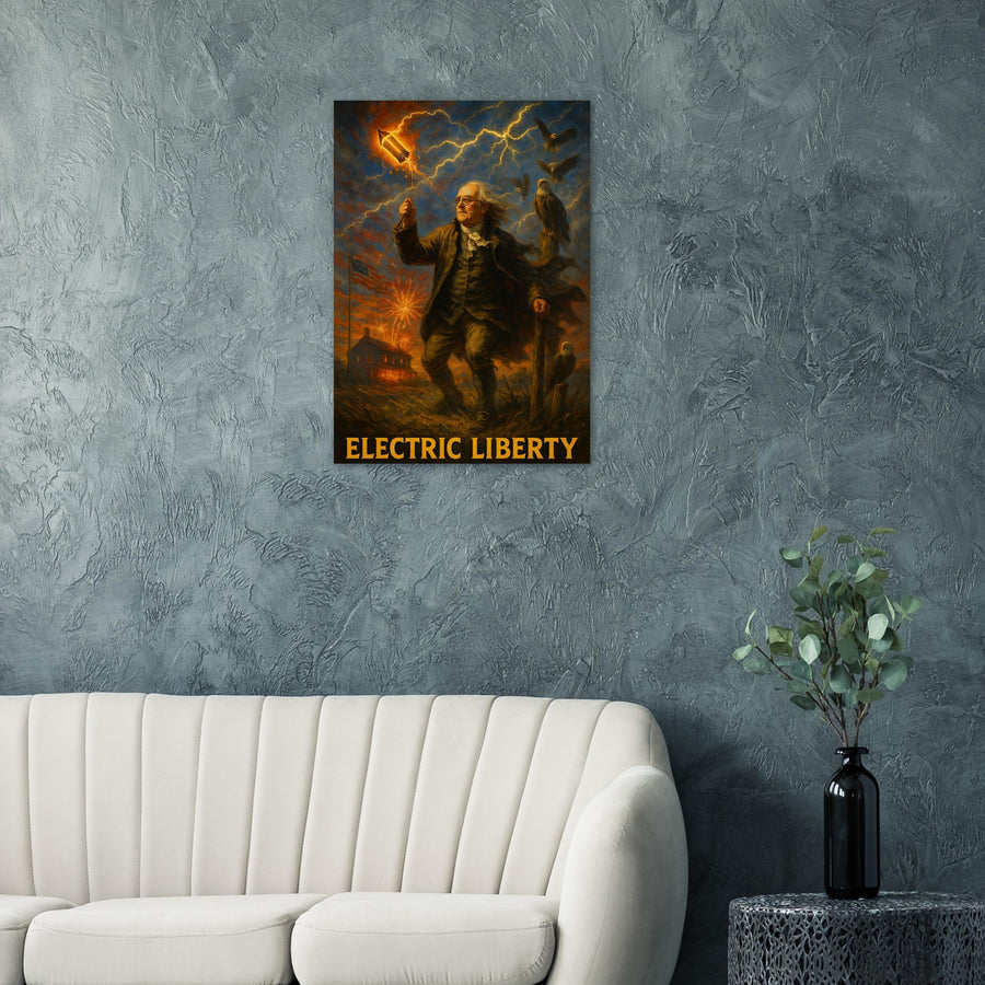 Electric Liberty – Canvas Art Print | Canvas of America