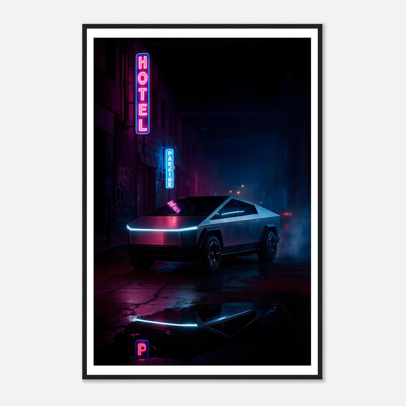 2023 Cybertruck – Canvas Art Print | Canvas of America