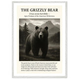 The Grizzly Bear – Canvas Art Print | Canvas of America