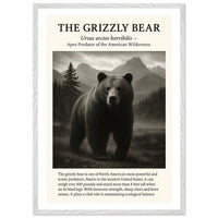 The Grizzly Bear – Canvas Art Print | Canvas of America