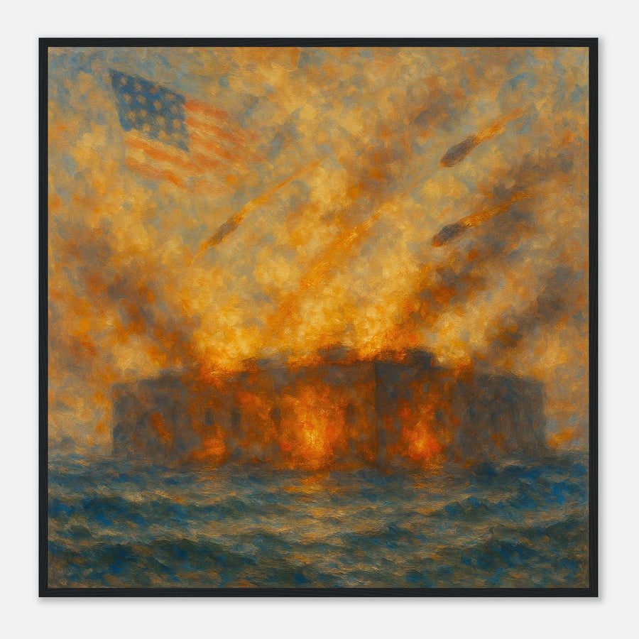 Fort Sumter – Canvas Art Print | Canvas of America