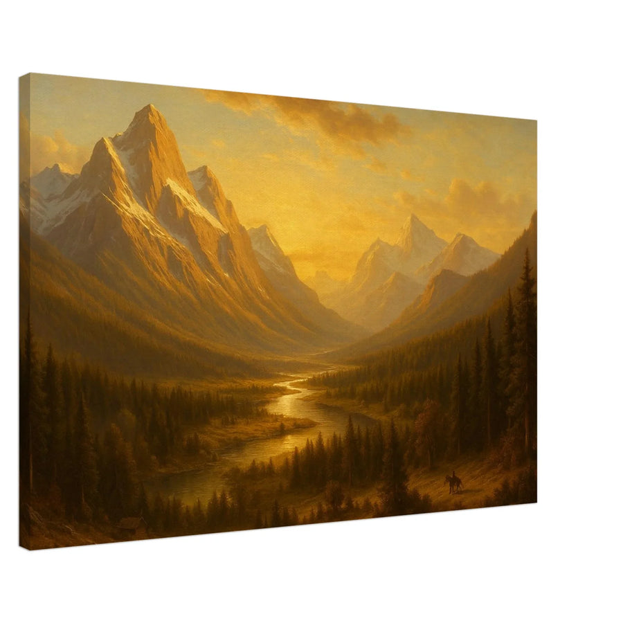 Rocky Mountains in the Distance – Canvas Art Print | Canvas of America