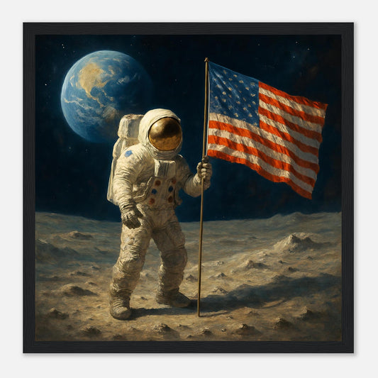 Moon Landing – Canvas Art Print | Canvas of America