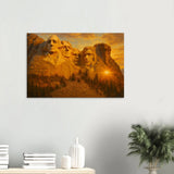 Mount Rushmore at Sunset – Canvas Art Print | Canvas of America