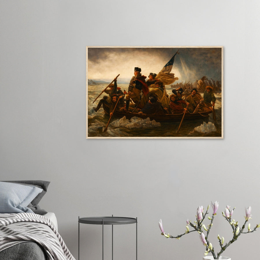 Washington Crossing the Delaware – Canvas Art Print | Canvas of America