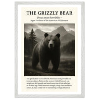 The Grizzly Bear – Canvas Art Print | Canvas of America