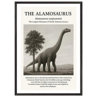 The Alamosaurus – Canvas Art Print | Canvas of America
