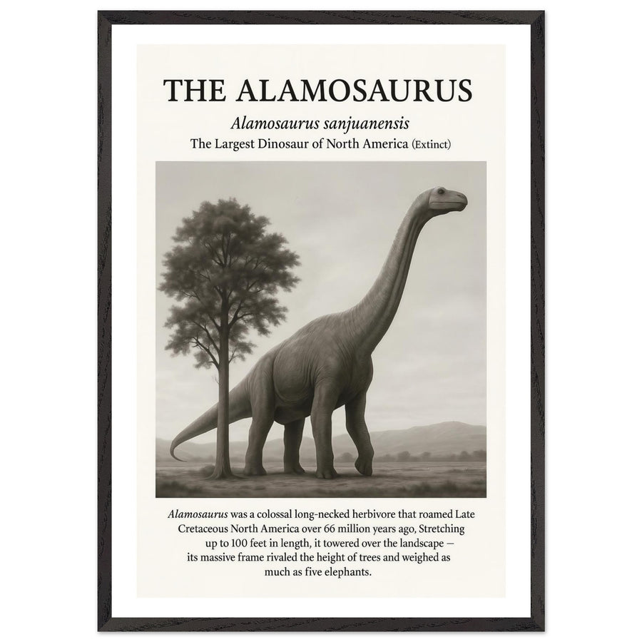 The Alamosaurus – Canvas Art Print | Canvas of America