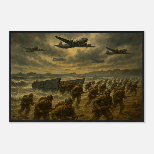 D-Day : The Eyes of the World are Upon you – Canvas Art Print | Canvas of America