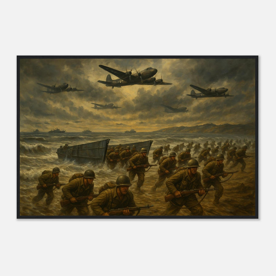 D-Day : The Eyes of the World are Upon you – Canvas Art Print | Canvas of America