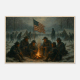 Union Campfire – Canvas Art Print | Canvas of America