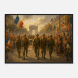 Liberation of Paris – Canvas Art Print | Canvas of America