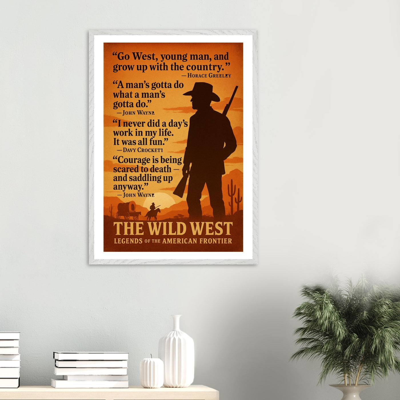 The Wild West - Highwaymen – Canvas Art Print | Canvas of America