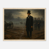 Lincoln visiting Antietam – Canvas Art Print | Canvas of America