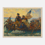 Delaware Crossing - Impressionism – Canvas Art Print | Canvas of America