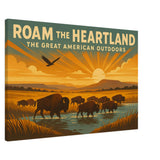 Roam the Heartland – Canvas Art Print | Canvas of America